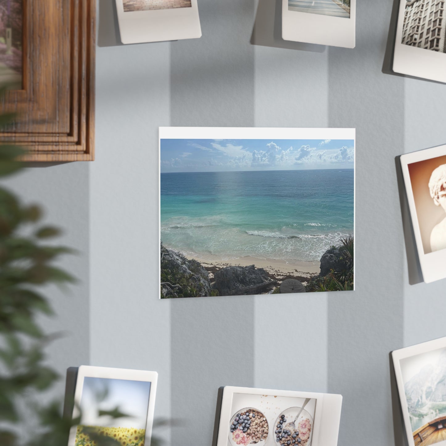 Tulum Beachfront Unframed Print
